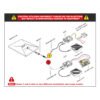100W Isolated Gigabit POE Splitter Long Range 100 Meters Compatible with Starlink Accessories