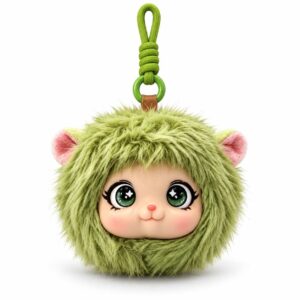 Smart AI Plush Companion Keychain with 4G/WiFi, Voice Interaction & App Control