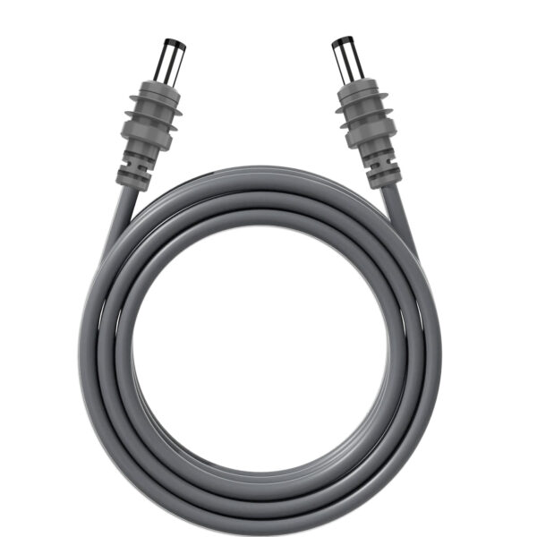 High-Quality Starlink Mini DC Power Cable (Male-to-Male, 18AWG) – Grey Replacement Cable