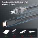 100W USB-C to DC Power Cable for Starlink Mini, 20V 5A Waterproof Charging Cord