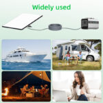 High Quality SAE to DC Power Cable for Starlink Mini DC Power Cable From Source 18AWG DC Compatible with Starlink Mini