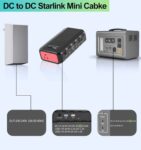 100W PD Waterproof DC Power Cable for Starlink Mini, Outdoor Replacement Charging Cable