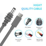 USB-C PD to DC Power Cable for Starlink Mini, Compatible with 100W PD Power Banks