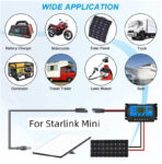 High Quality SAE to DC Power Cable for Starlink Mini DC Power Cable From Source 18AWG DC Compatible with Starlink Mini