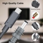 10M USB-C to DC 100W PD Fast Charging Cable for Starlink Mini, 5A Nickel-Plated Connector