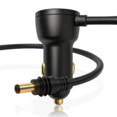 Starlink Mini 12V-24V Car Power Cable with QC 3.0 & PD 30W Fast Charging, DC 5.5×2.1mm Connector