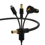 Starlink Mini 3-in-1 24V Car Power Cable with Digital Display & Gold-Plated DC Connector