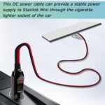 Starlink Mini Portable DC Power Cable with Cigarette Lighter Plug