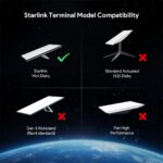 Starlink Cable Multiple Lengths of USB Type-C - DC Power Adapter Cable for Starlink Mini Cable DC Power