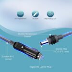 Starlink Mini CAT6 PoE Ethernet Cable 305m with DC 5.5×2.1mm Male Connector