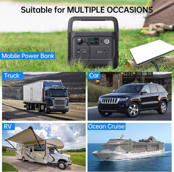 12V-24V Waterproof Car Cigarette Lighter to DC Power Cable for Starlink Mini with Digital Voltage Display, USB & PD Fast Charging